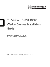 Interlogix TruVision TVW-4401 Installation Manual