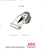 Electrolux AEG 60 Series Instruction Book
