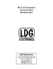 LDG RCA-14 Manual