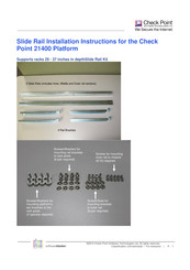 Check Point 21400 Platform Installation Instructions Manual