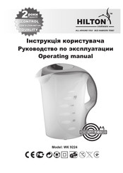 hilton WE 9224 Operating Manual