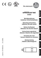 IFM Electronic ecomat100 GI5002 Operating Instructions Manual