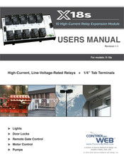 ControlByWeb X-18s User Manual