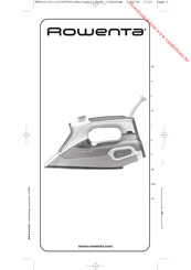 Rowenta Steamium DW9020 Manual