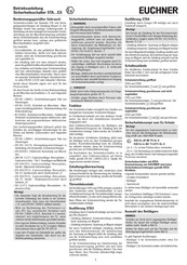 EUCHNER STA EX Series Operating Instructions Manual