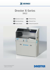 Drester DIX22 Operation Manual