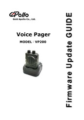 Gold Apollo VP200 Firmware Update Manual