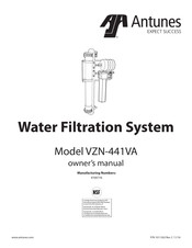 Antunes VZN-441VA Owner's Manual