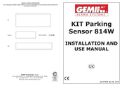 Gemini 814W Installation And Use Manual