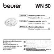 Beurer WN 50 Instructions For Use Manual