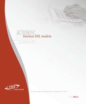 TDS Metrocom ACTIONTEC User Reference Manual