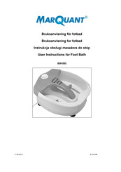 Marquant 806-065 User Instructions