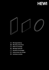 Hewi 950.01.30101 Mounting Instructions