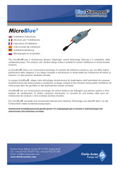 Blue Diamond MicroBlue Installation Instructions Manual