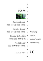 TAMS FD-M Manual