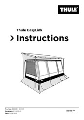 Thule EasyLink Series Instructions Manual