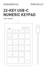 Macally UCNUMKEY22 User Manual