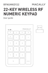 Macally RFNUMKEY22 User Manual