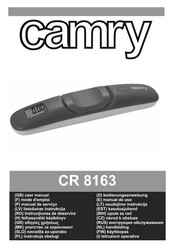 camry CR 8163 User Manual