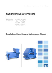 WEG GPW450 Installation, Operation And Maintenance Manual