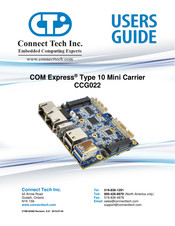 Connect Tech COM Express CCG022 User Manual