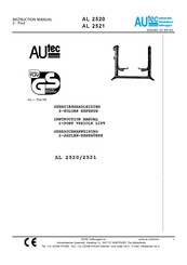 AUTEC AL 2521 Instruction Manual