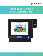 Procare Touch Computer Installation Instructions Manual