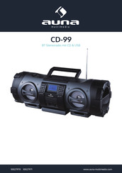 auna multimedia CD-99 Manual
