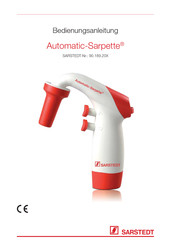 Sarstedt Automaric-Sarpette Instruction Manual