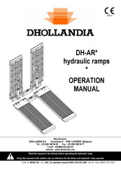Dhollandia DH-AR42 Operation Manual