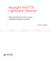 Keysight Technologies N4377A User Manual