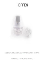 HOFFEN C-0037G Instruction Manual