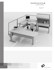KI Genesis Desking Assembly Instructions Manual