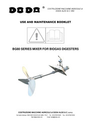 DODA BG80 22 kW Use And Maintenance Booklet