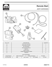 Mopar Remote Start Manual