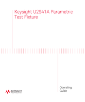 Keysight Technologies U2941A Operating Manual