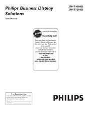 Philips 27HT7210D User Manual
