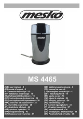 Mesko MS 4465 User Manual