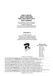 Ravaglioli RAV1125C Instructions Manual