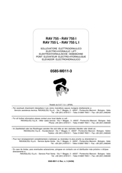 Ravaglioli RAV 755 Instructions Manual