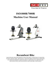 SCIFIT ISO1000R Machine User Manual