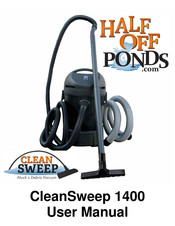 Half Off Ponds CleanSweep 1400 User Manual