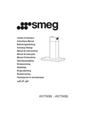 Smeg KICT90BL Instruction Manual