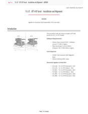 Haas ATT-4 Installation And Alignment Manual