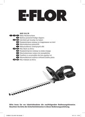 E-FLOR AHS 18 LI N Manual