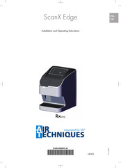 Air Techniques ScanX Edge Series Installation And Operating Instructions Manual