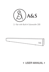 A&S Studio Bar 200 User Manual