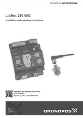 Grundfos LiqTec Installation And Operating Instructions Manual