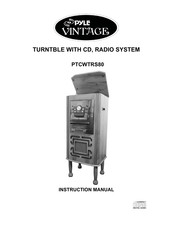 Pyle VINTAGE PTCWTRS80 Instruction Manual