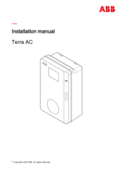 Abb Terra AC Series Installation Manual